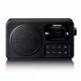 Lenco PDR-033BK pārnēsājams DAB+/FM radio ar Bluetooth un uzlādējamu akumulatoru - melns