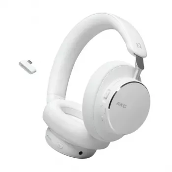 AKG N9 Hybrid bezvadu ausis ar adaptīvo ANC, Bluetooth 5.3 - baltas