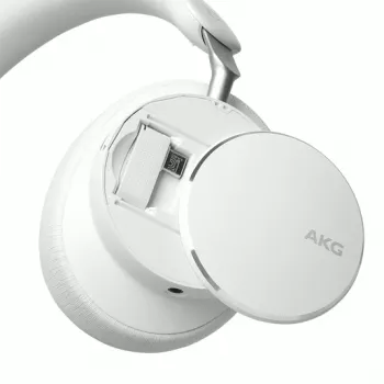 AKG N9 Hybrid bezvadu ausis ar adaptīvo ANC, Bluetooth 5.3 - baltas