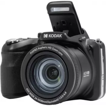 Kodak AZ425-BK 20,68MP 42x optiskā tālummaiņa bridge kamera - melna