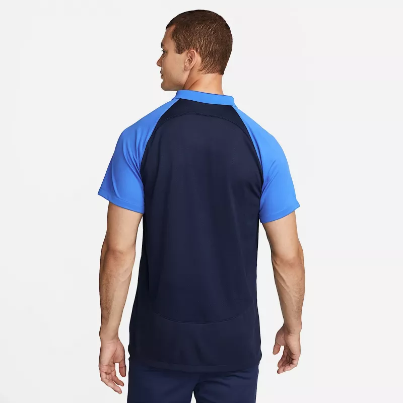 Nike Academy Pro vīriešu polo krekls ar īsām piedurknēm Obsidian/White M