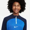 Nike Kids DF Academy Pro Drill treniņu tops zils/tumši zils DH9280 463 M