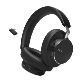 AKG N9 Hybrid bezvadu ausjamas austiņas ar adaptīvo ANC, Bluetooth 5.3, melnas