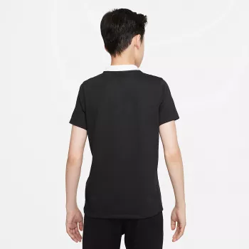 Nike Dri-FIT Park 20 Polo krekls bērniem unisex īsām piedurknēm melns CW6935 010 S izmērs