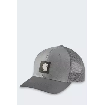 Carhartt Rugged Flex Twill MeshBack Trucker naģenīte, Asphalt