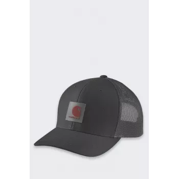 Carhartt Twill Mesh-Back Logo Patch cepure - melna