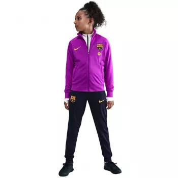 Nike FC Barcelona Strike bērnu treniņtērps violetā/melnā krāsā, L