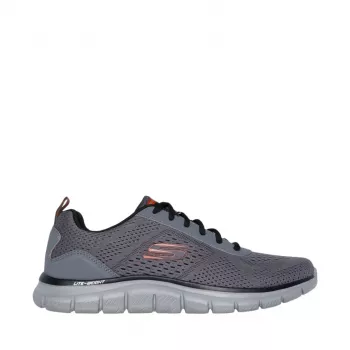 Skechers Track Leshur vīriešu treniņu kedas, ogļu oranžas, EU 44