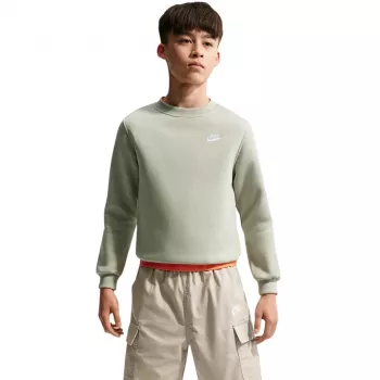 Nike Sportswear Club Fleece bērnu džemperis - Barely Green (M izmērs)