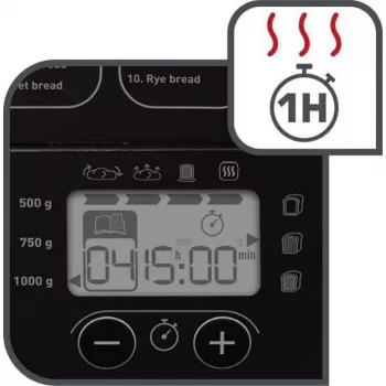 Tefal Pain Plaisir maizes mašīna PF220838, 650 W, melna