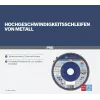 Bosch X571 Best for Metal slīpēšanas ziedlapiņu disks 125 mm P80 cirkonija alumīnija 2608607338