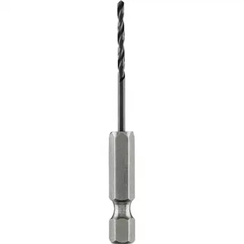 Bosch Accessories 2609255139 HSS metāla spirālurbis 2 mm, velmēts, 1/4 inch sešstūra kāts, 1 gab.
