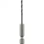 Bosch Accessories 2609255139 HSS metāla spirālurbis 2 mm, velmēts, 1/4 inch sešstūra kāts, 1 gab.