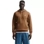 Nike Club Fleece vīriešu krekls ar apaļu kaklu, brūns FN3859 270, izmērs S