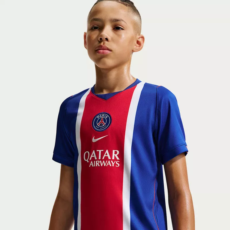 Nike Paris Saint-Germain 2026/27 Stadium Home bērnu krekliņš zili-sarkans XS