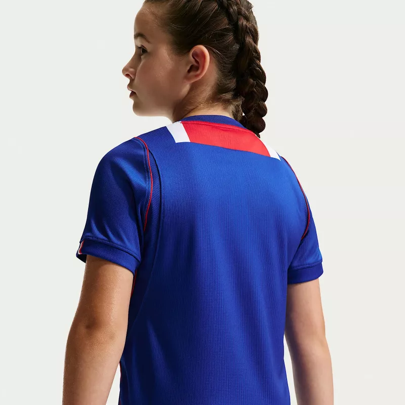 Nike Paris Saint-Germain 2026/27 Stadium Home bērnu krekliņš zili-sarkans XS