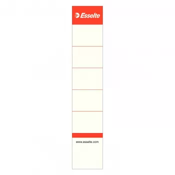 LEITZ ESSELTE Mugurkaula etiķetes 50 mm, 10 gab. (810811)