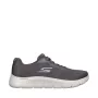 Skechers Go Walk Flex Remark vīriešu pastaigu apavi, pelēki/oglēs, 44. izmērs EU