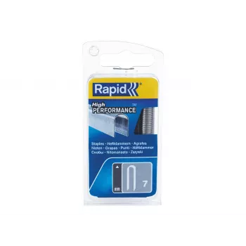 Rapid Tools kabeļu skavas Type 7, 12 mm, cinkotas ar iegriezumu, plakano vadu skavas - 1 gabals (40109523)