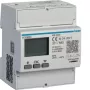 Hager ECP382D trīsfāžu enerģijas skaitītājs tiešajam pieslēgumam 80A 4M S0 MID
