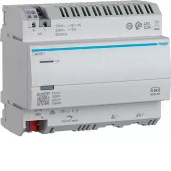 Hager Domovea basic TJAS671 KNX IP vārteja viedās mājas serveris