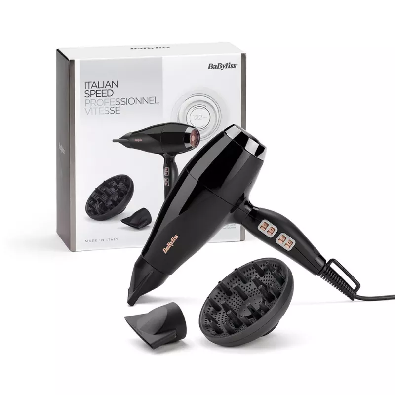 Babyliss Air Power Pro matu fēns, 2300W, melns