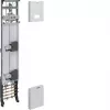 Hager ZH53W3NT universZ komplekta lauks, 1350x250mm, 3-fāžu, 2 skaitītāju vietas, 10 mm², ar atslēgšanas funkciju