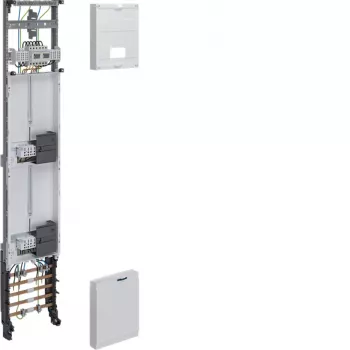 Hager ZH53W3NT universZ komplekta lauks, 1350x250mm, 3-fāžu, 2 skaitītāju vietas, 10 mm², ar atslēgšanas funkciju