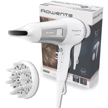 Rowenta Power 2100W matu fēns balts/sudrabs
