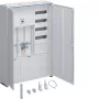 Hager universZ pilns skaitītāju skapis 1100x800x205mm 3-fāžu 2 skaitītāju vietas APZ balts ZB333Q25ENT