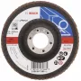 Bosch X551 Standard for Metal lameldisks, 115 mm diametrs, 22,33 mm urbums, 60 graudainība, cirkonija alumīnija oksīds, konisks, 1 gab. 2608607350