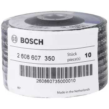 Bosch X551 Standard for Metal lameldisks, 115 mm diametrs, 22,33 mm urbums, 60 graudainība, cirkonija alumīnija oksīds, konisks, 1 gab. 2608607350