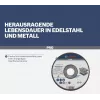 Bosch slīpēšanas disks WA 46 BF pussalokāmais, 115 mm x 22,23 mm x 3 mm, baltais alumīnija oksīds, sveķu saite 2608602217