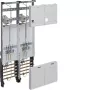 Hager ZK33Q3NT universZ komplekta lauks 1050x500mm 3-punktu 2 skaitītāju vietas 10 mm² ar atslēgšanas funkciju