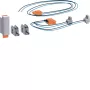 HAGER ZY5R2SI SIBO 1A aprīkojuma komplekts APZ/RfZ, 1400mm, pelēks