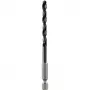 Bosch Accessories 2609255142 HSS metāla spirālurbis 5 mm, velmēts sešstūra kāts 1/4 collas (6,3 mm), 1 gab.