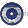 Bosch X571 Best for Metal slīpēšanas diski ar atlokiem, 180 mm diametrs, 22,33 mm urbums, cirkonija alumīnija oksīds, K40 graudainība, konusveida Type 29, tēraudam un melnajiem metāliem 2608607343