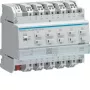 Hager TYAS610D KNX slēdžu/žalūziju izpildmehānisms 10/5-kārtīgs 16A C-slodze Secure