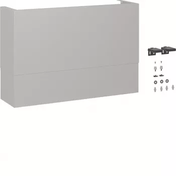 Hager universZ teleskopiskais kabeļu pārvaldības panelis FZ0800TB, augstums 350-680 mm, dziļums 205 mm, balts