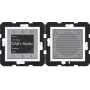 HAGER WAN6110WG Radio Touch UP DAB+ Bluetooth skaļrunis, iestrādājams