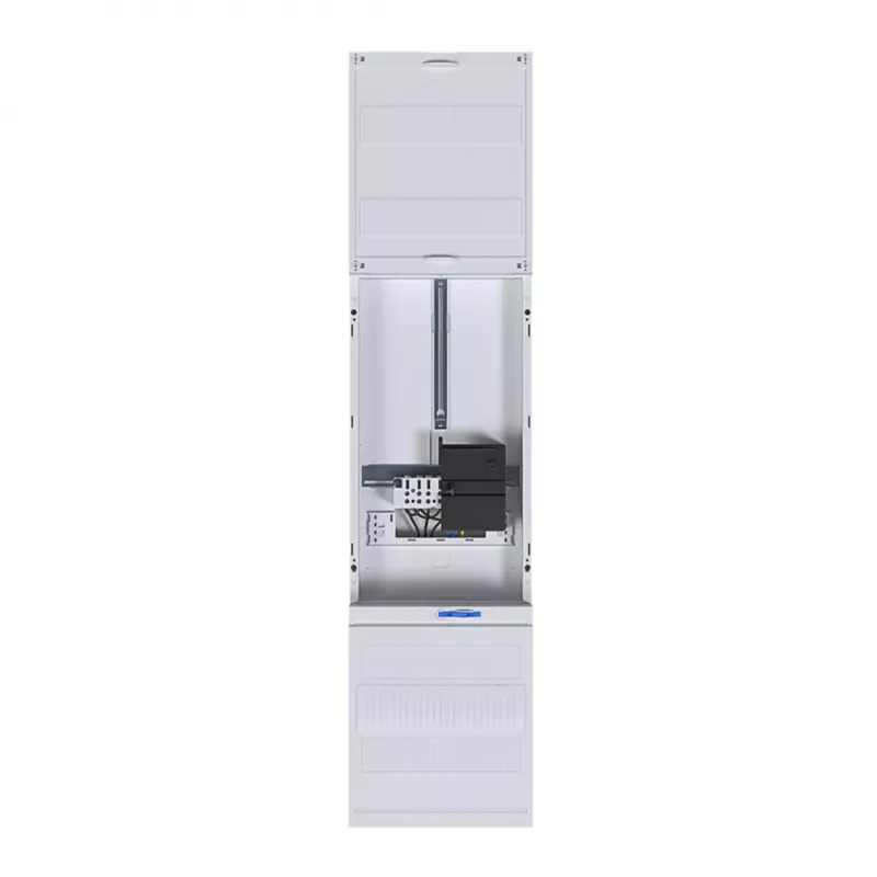 HAGER universZ komplektēts uzskaites panelis ZH33W7N, 1 eHZ vieta, 3 punktu stiprinājums, 1050 mm, 1 lauks