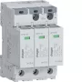 Hager SPE340 2. tipa pārsprieguma aizsardzības ierīce, 3-poliem, TNS/TT, 275V, 20kA, 40kA Imax