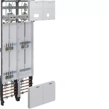 Hager ZK53Q5NT universZ komplekts skaitītāju skapis, 3 punktu, 3 fāžu, 10 mm², ar atdalītāju, 1350x500 mm