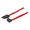 TECLINE SATA kabelis, 7-pin SATA male uz 7-pin SATA male, 1,0 m, sarkans 314000