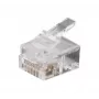 Exertis Connect RJ12 modulārais savienotājs plakanajam kabelim, neekranēts, 6P6C, 10 gab. (920630)