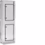 Hager ZAY750AT skaitītāju lauka pārsegs IP54 caurspīdīgs 750 mm ar durvīm