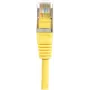 EXERTIS CONNECT CAT.6 F/UTP komutācijas kabelis, dzeltens, 0,5 m, plāns Snagless 842051