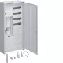 Hager universZ pilns skaitītāju skapis ZB323Q15ENT, 3-punktu, 1 mērīšanas lauks, APZ, Rfz, 1100x550x205 mm, balts