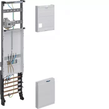 Hager ZH33Q7NT universZ komplektskaitītāja lauks 1050x250mm, 3 fāžu, 1 skaitītāja vieta, 10mm² ar atslēgšanas funkciju