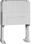 Hager ZAX006 padziļinātais pamats 1. izmērs 315x780x900 mm skaitītāju skapjiem